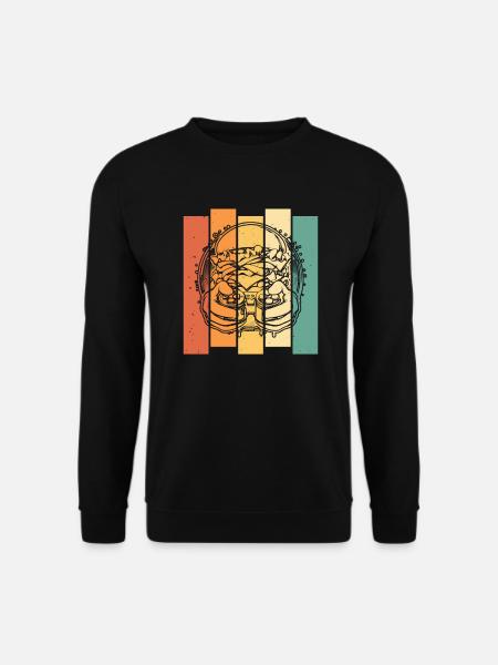 Gamer Gaming Burger Gaming Controller - Unisex Pullover - Schwarz