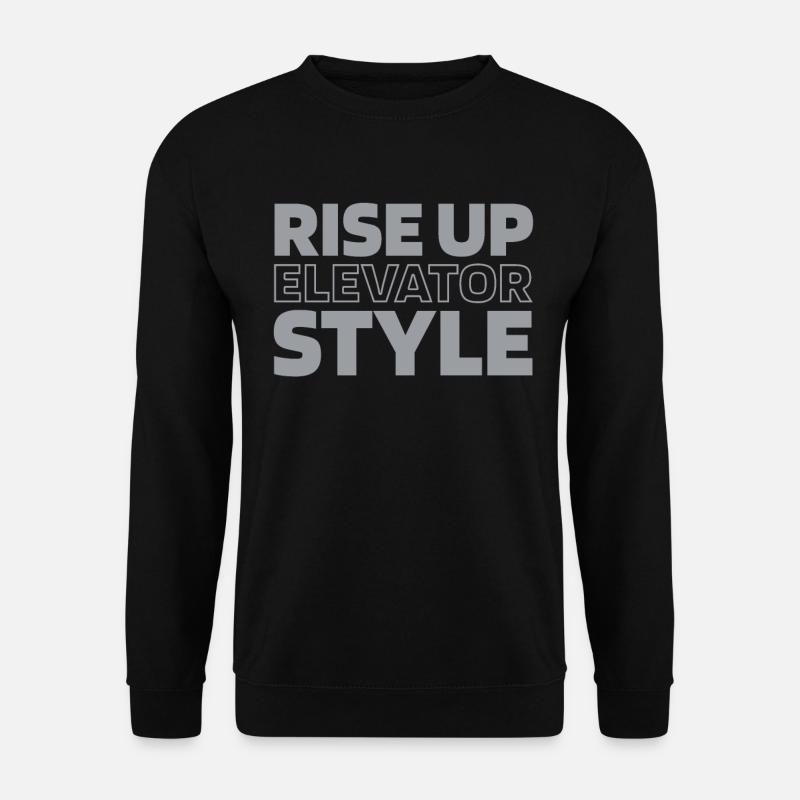 Elevator Elevator - Unisex Sweatshirt - black
