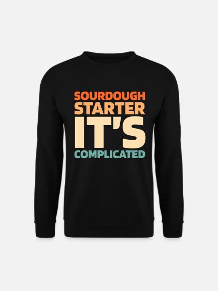 Sourdough bread - Unisex Sweatshirt - black