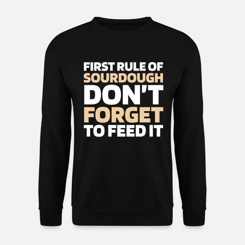 Sourdough bread - Unisex Sweatshirt - black