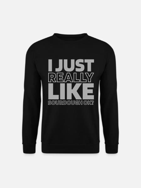 Sourdough bread - Unisex Sweatshirt - black