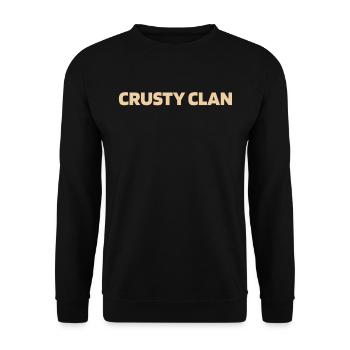 Sauerteig Brot - Unisex Pullover - Schwarz - Vorne - Alina (178cm) & Michal (187cm)