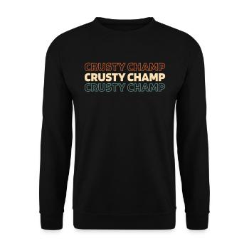 Sauerteig Brot - Unisex Pullover - Schwarz - Vorne - Alina (178cm) & Michal (187cm)