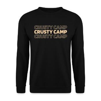 Sauerteig Brot - Unisex Pullover - Schwarz - Vorne - Alina (178cm) & Michal (187cm)