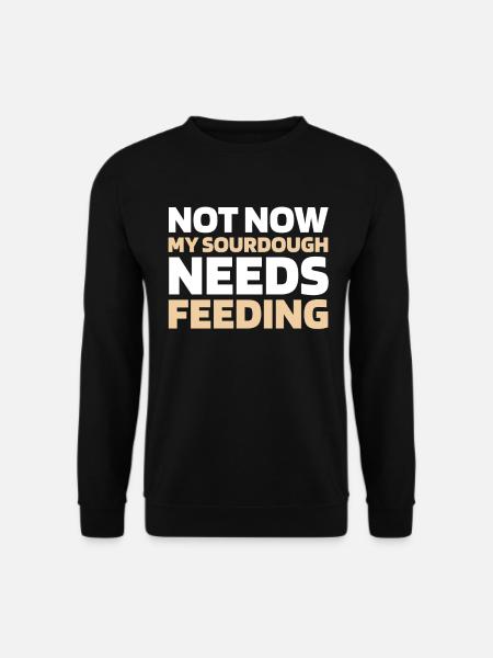 Sourdough bread - Unisex Sweatshirt - black
