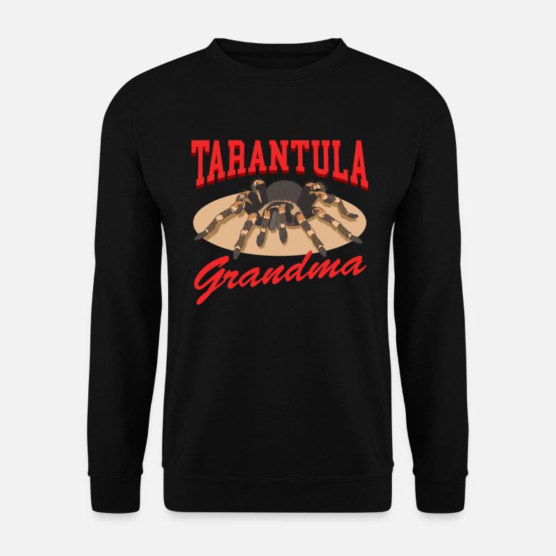 Tarantulas Granny Tarantula Spider Gift - Unisex Sweatshirt - black