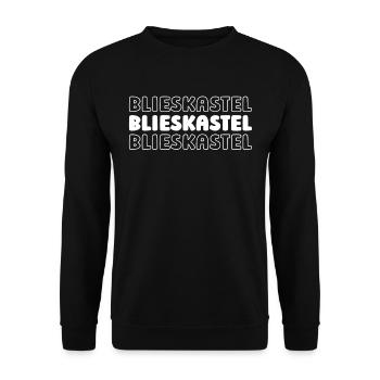 German city of Blieskastel, Saarland - Unisex Sweatshirt - black - Front - Alina (178cm) & Michal (187cm)