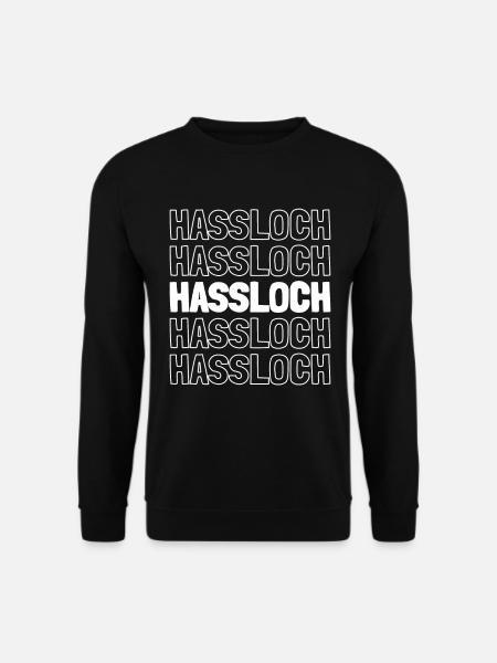 German city Haloch Rhineland-Palatinate - Unisex Sweatshirt - black