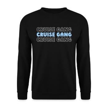 Croisière - Sweat-shirt Unisexe - noir - Devant - Alina (178cm) & Michal (187cm)