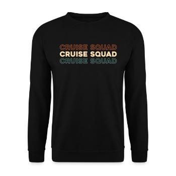 Croisière - Sweat-shirt Unisexe - noir - Devant - Alina (178cm) & Michal (187cm)