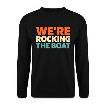 Croisière - Sweat-shirt Unisexe - noir - Devant - Alina (178cm) & Michal (187cm)