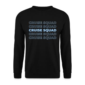 Croisière - Sweat-shirt Unisexe - noir - Devant - Alina (178cm) & Michal (187cm)