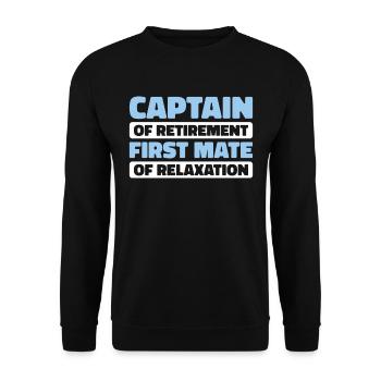 Cruise Retraite - Sweat-shirt Unisexe - noir - Devant - Alina (178cm) & Michal (187cm)