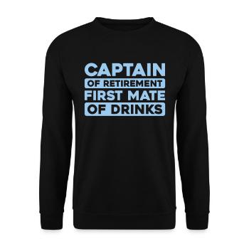 Cruise Retraite - Sweat-shirt Unisexe - noir - Devant - Alina (178cm) & Michal (187cm)