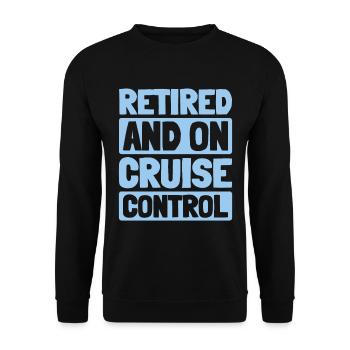 Cruise Retraite - Sweat-shirt Unisexe - noir - Devant - Alina (178cm) & Michal (187cm)