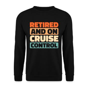 Cruise Retraite - Sweat-shirt Unisexe - noir - Devant - Alina (178cm) & Michal (187cm)