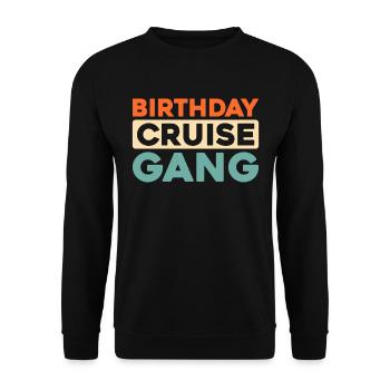 Croisière - Sweat-shirt Unisexe - noir - Devant - Alina (178cm) & Michal (187cm)