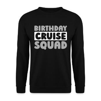 Croisière - Sweat-shirt Unisexe - noir - Devant - Alina (178cm) & Michal (187cm)
