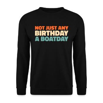 Croisière d’anniversaire à Kreuzfahrt - Sweat-shirt Unisexe - noir - Devant - Alina (178cm) & Michal (187cm)