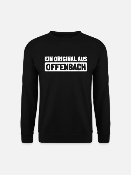 Deutsche Stadt Offenbach Am Main Hessen - Unisex Pullover - Schwarz
