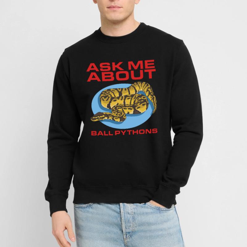 Königspython Python Schlange Geschenke Unisex Pullover