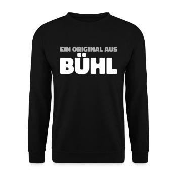 Ville allemande de Bühl, Baden-Württemberg - Sweat-shirt Unisexe - noir - Devant - Alina (178cm) & Michal (187cm)