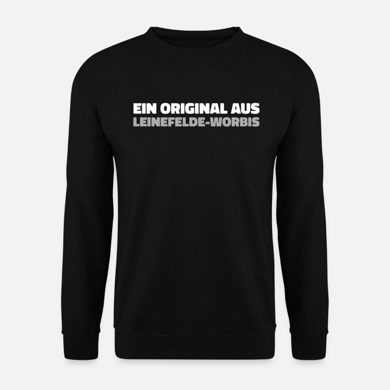 German city Leinefeldeworbis, Thuringia - Unisex Sweatshirt - black