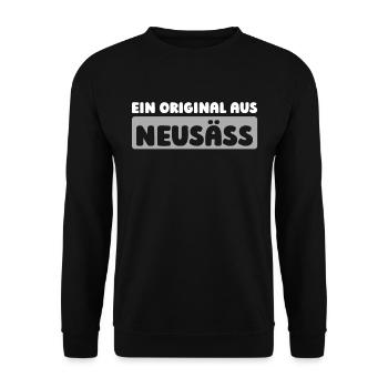 Ville allemande de Neusä, Bavière - Sweat-shirt Unisexe - noir - Devant - Alina (178cm) & Michal (187cm)
