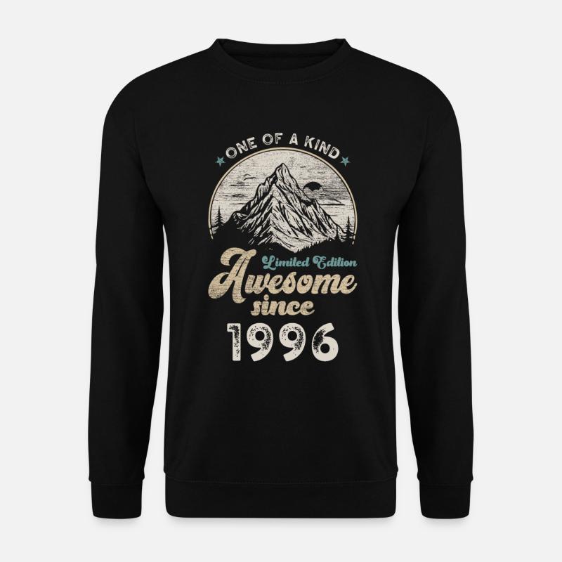 1996 Birthday Berge - Unisex Sweatshirt - black