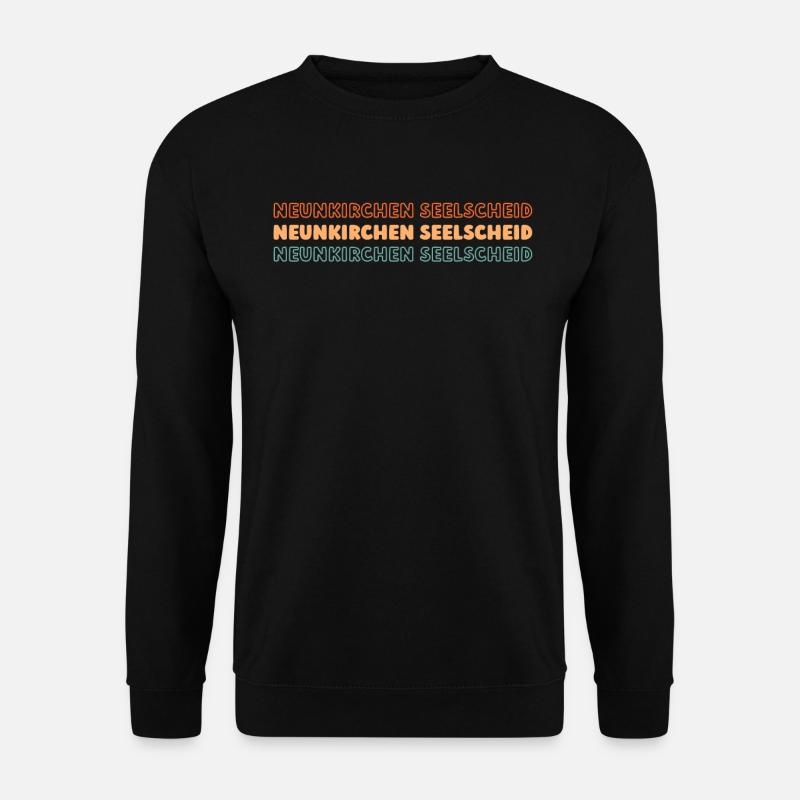 Deutsche Stadt Neunkirchenseelscheid - Unisex Pullover - Schwarz