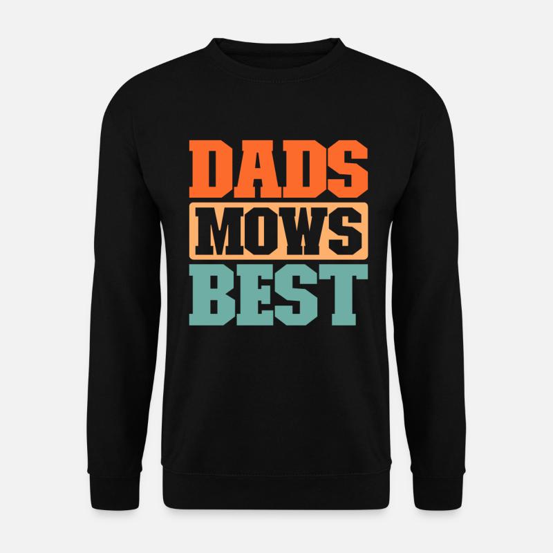 Lawn mower mowing - Unisex Sweatshirt - black