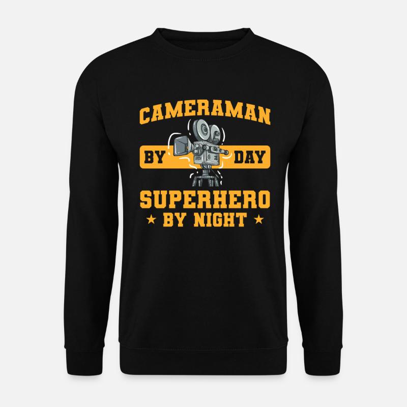 Kameramann - Unisex Pullover - Schwarz