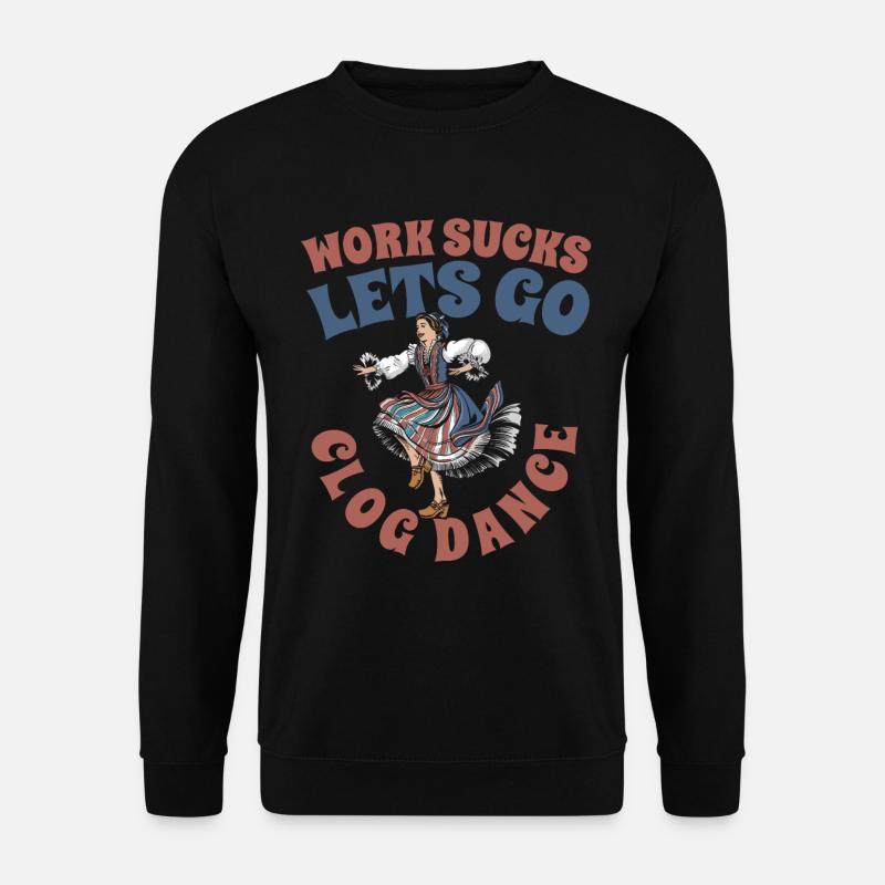 Clogging - Unisex Sweatshirt - black