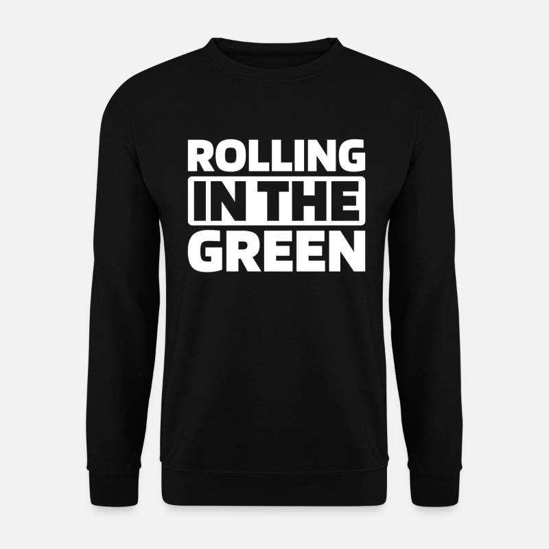 Lawn mower mowing - Unisex Sweatshirt - black
