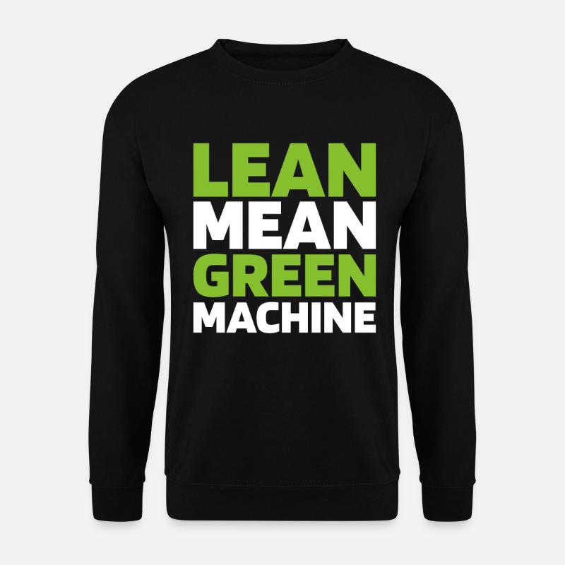 Lawn mower mowing - Unisex Sweatshirt - black