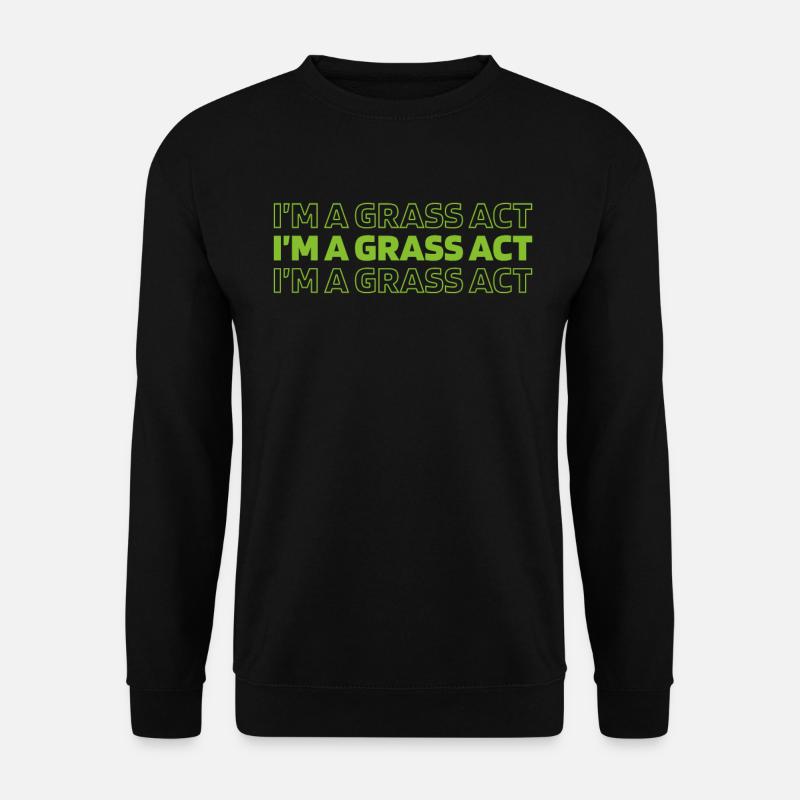 Rasenmäher Mähen - Unisex Pullover - Schwarz