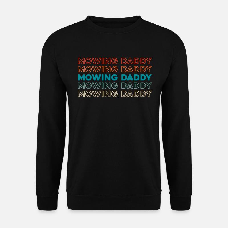 Rasenmäher Mähen - Unisex Pullover - Schwarz
