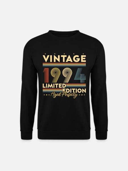 Cadeau d'anniversaire Vinatge 1994 - Sweat-shirt Unisexe - noir
