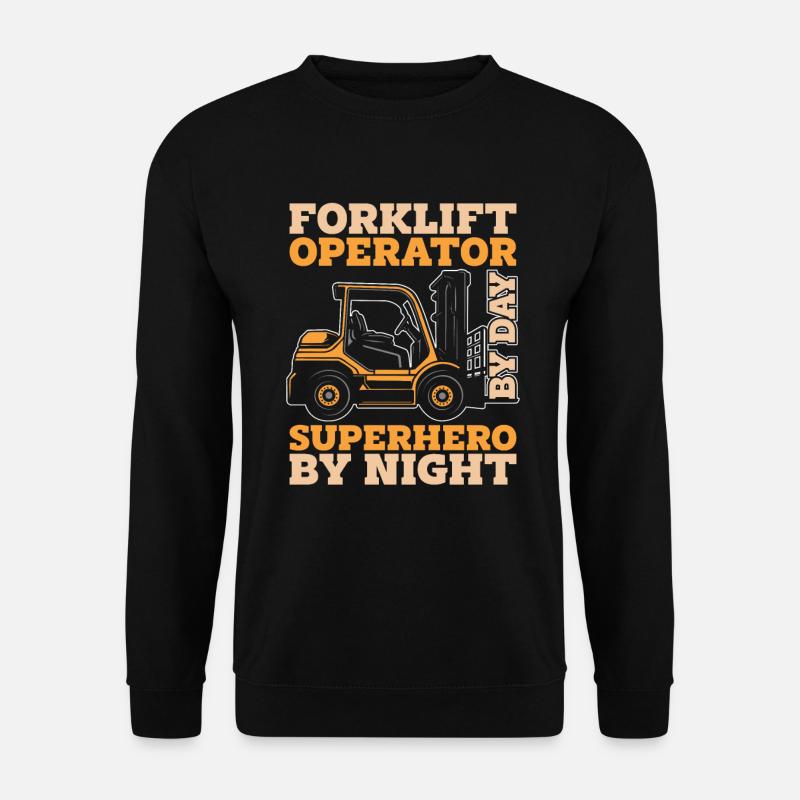 Forklift Forklift Driver - Unisex Sweatshirt - black