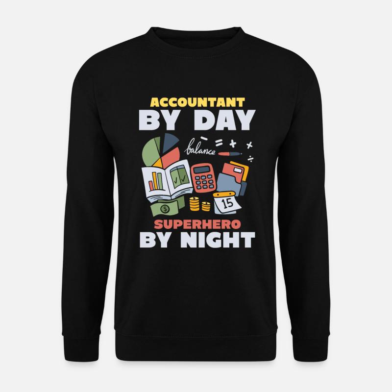 Accountant Tax Advisor - Unisex Sweatshirt - black