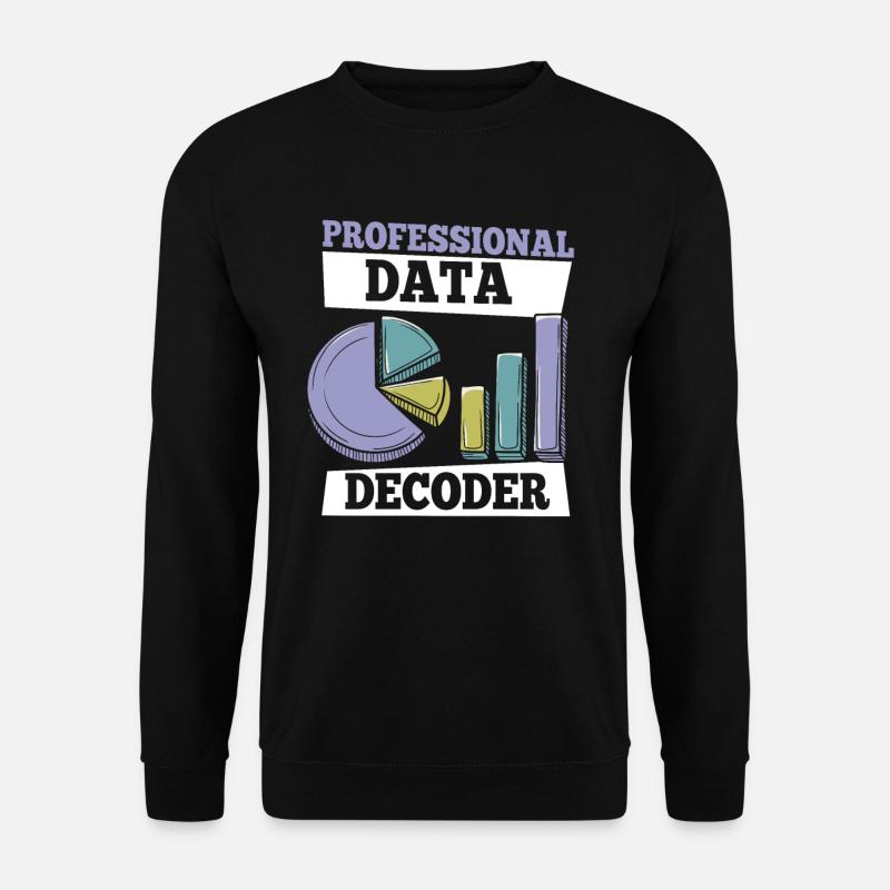 Data Science Data Analyst - Unisex Sweatshirt - black