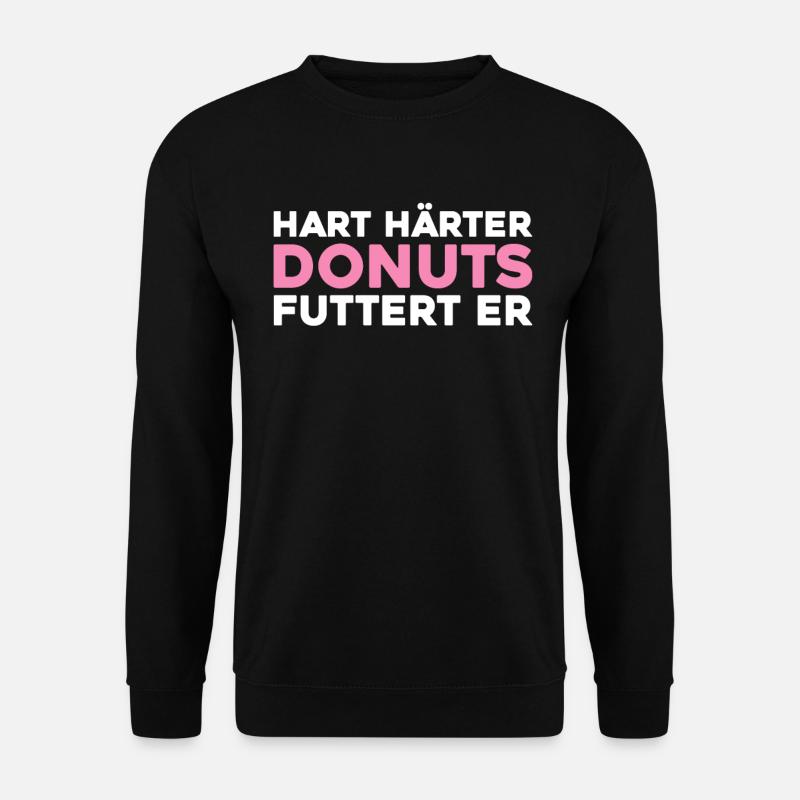 Donut - Unisex Pullover - Schwarz