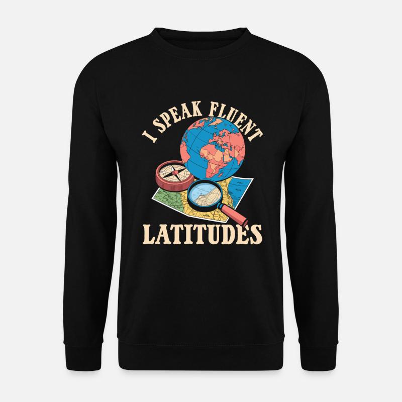 Geographie Geograf - Unisex Pullover - Schwarz