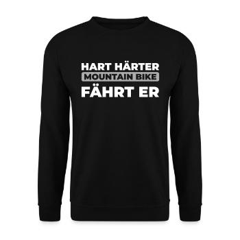 VTT VTT VTT - Sweat-shirt Unisexe - noir - Devant - Alina (178cm) & Michal (187cm)