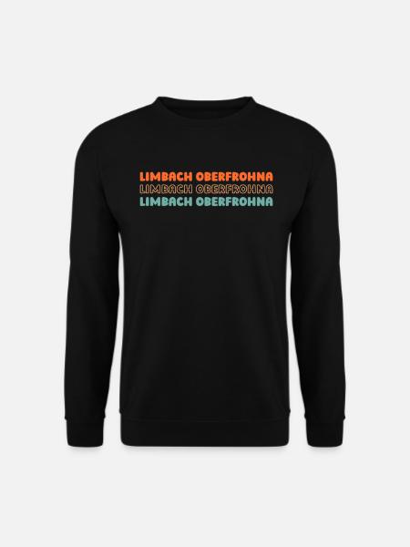 German city Limbachoberfrohna, Saxony - Unisex Sweatshirt - black