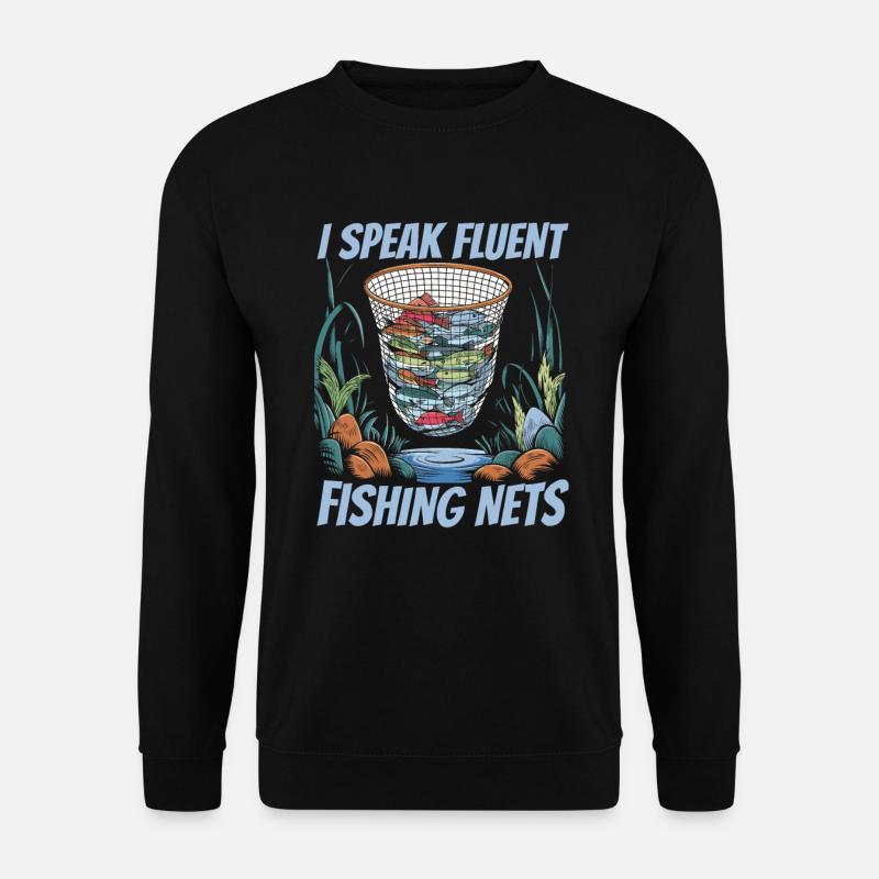 Fisherman - Unisex Sweatshirt - black