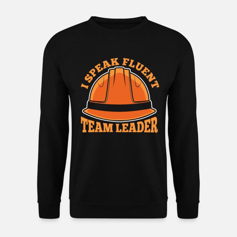 Construction foreman - Unisex Sweatshirt - black