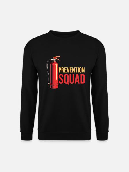 Fire Protection Officer Kader - Unisex Sweatshirt - black