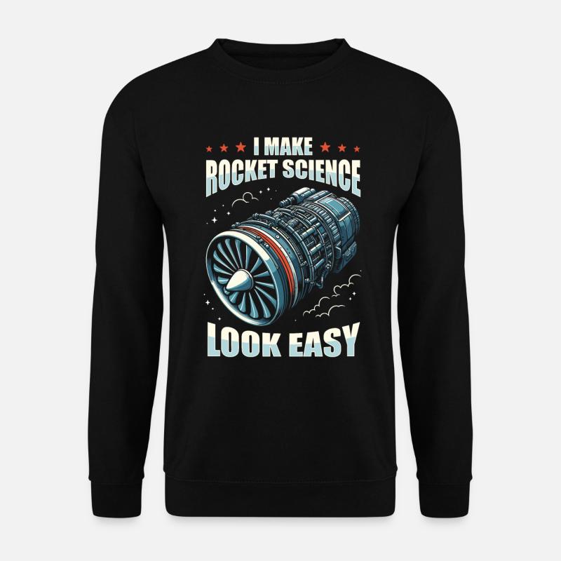 Aerospace Engineer - Unisex Sweatshirt - black