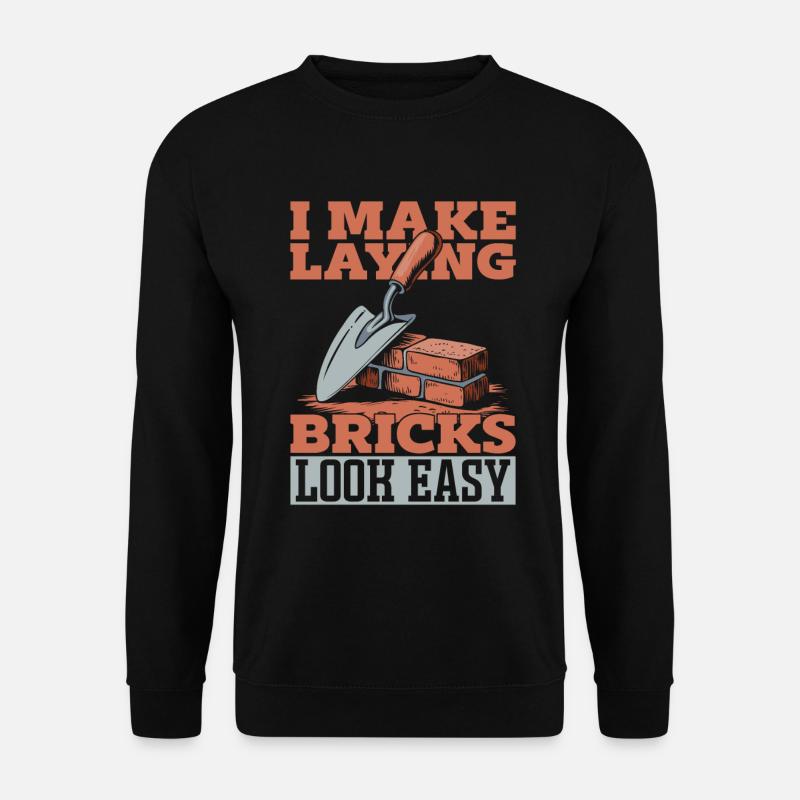 Bricklayer - Unisex Sweatshirt - black